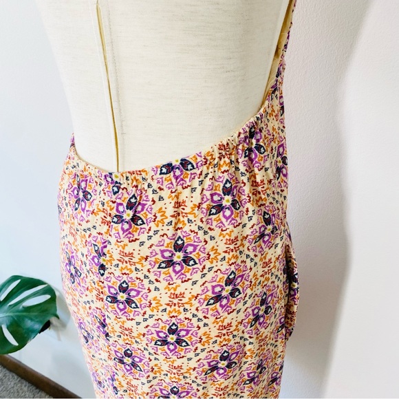 Free People floral Isla halter open back mini dress size small - Picture 10 of 16